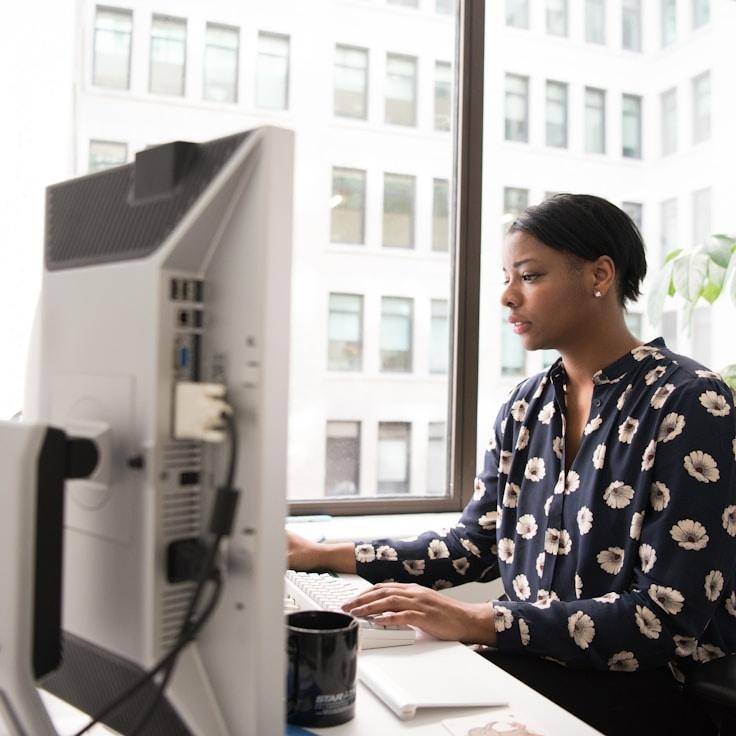 Mobile app development process showing collaborative team environment